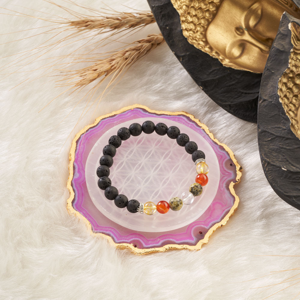 Diabetes Gemstone Bracelet