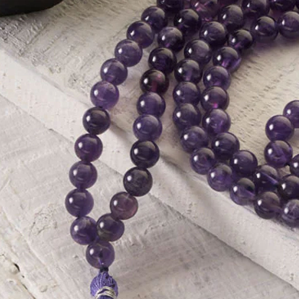 Amethyst Jap Mala